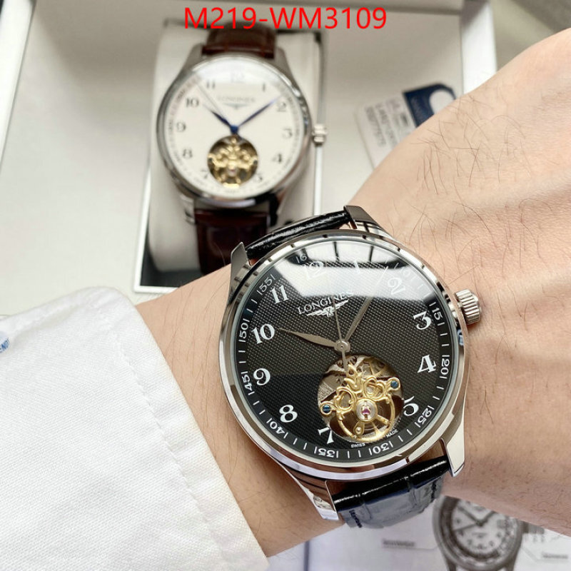 Watch(TOP)-Longines top quality designer replica ID: WM3109 $: 219USD-shoes yupoo Watch(TOP)-Longines top quality designer replica ID: WM3109 $: 219USD