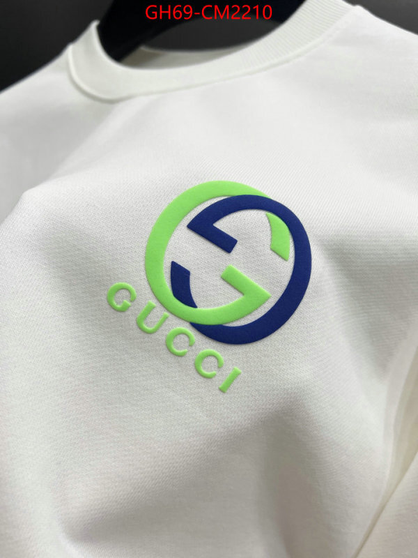 Clothing-Gucci designer fake ID: CM2210 $: 69USD
