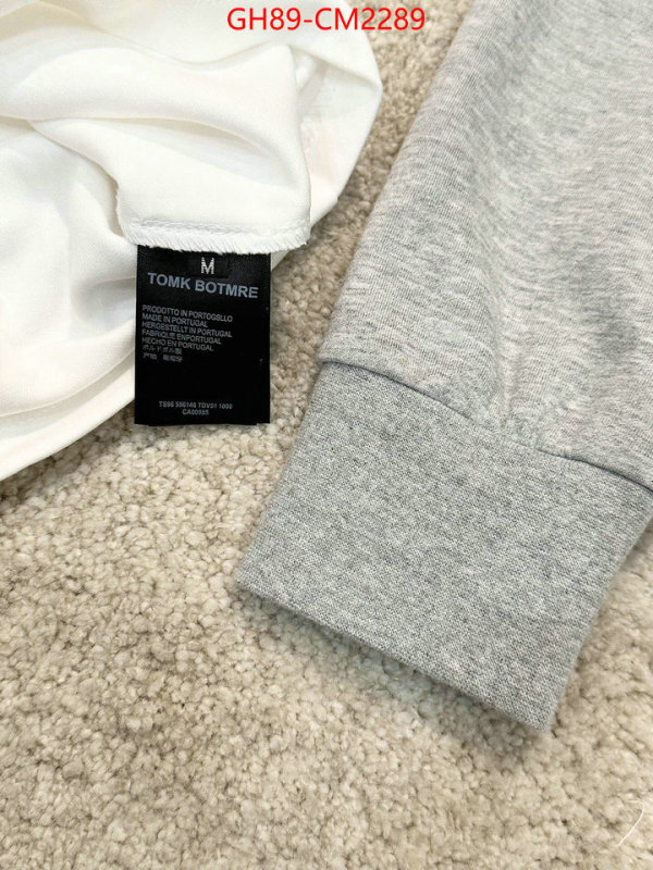 Clothing-Thom Browne 2024 perfect replica designer ID: CM2289 $: 89USD