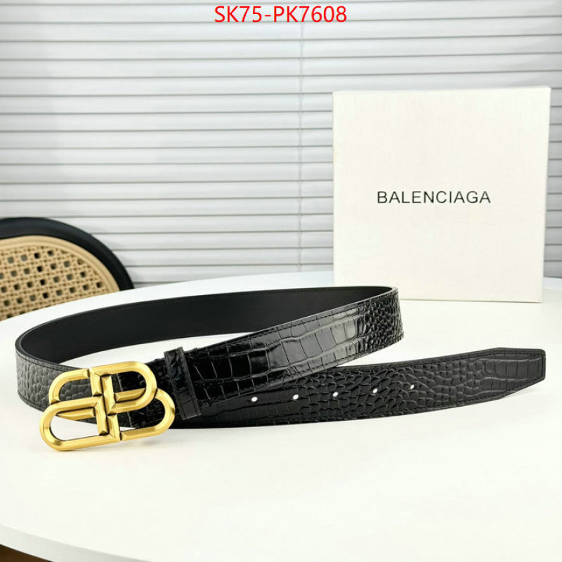 Belts-Balenciaga how to find replica shop ID: PK7608 $: 75USD