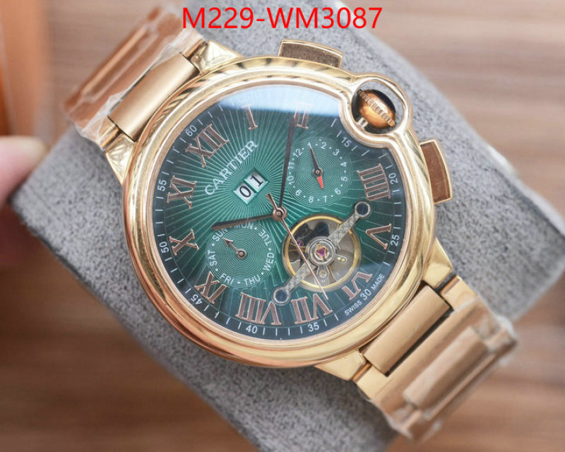 Watch(TOP)-Cartier cheap wholesale ID: WM3087 $: 229USD-shoes yupoo Watch(TOP)-Cartier cheap wholesale ID: WM3087 $: 229USD
