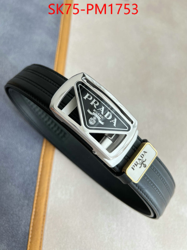 Belts-Prada best quality designer ID: PM1753 $: 75USD