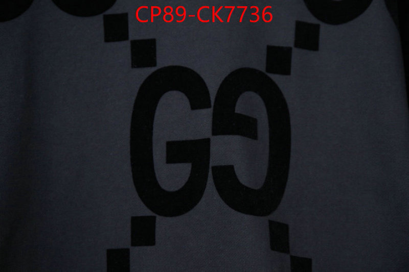 Clothing-Gucci 2024 replica wholesale cheap sales online ID: CK7736 $: 89USD