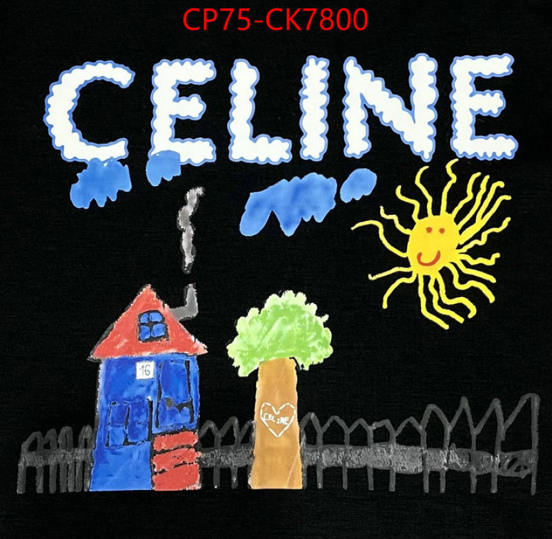 Clothing-Celine best website for replica ID: CK7800 $: 75USD