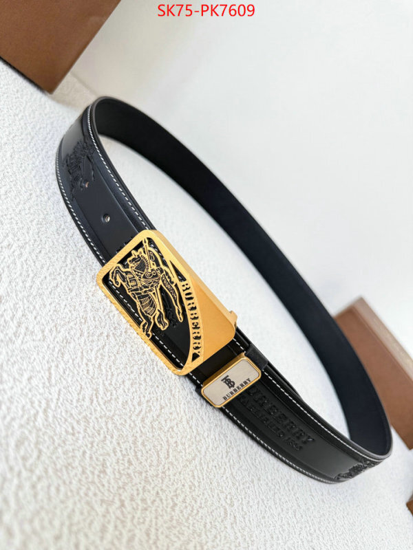 Belts-Burberry high quality happy copy ID: PK7609 $: 75USD