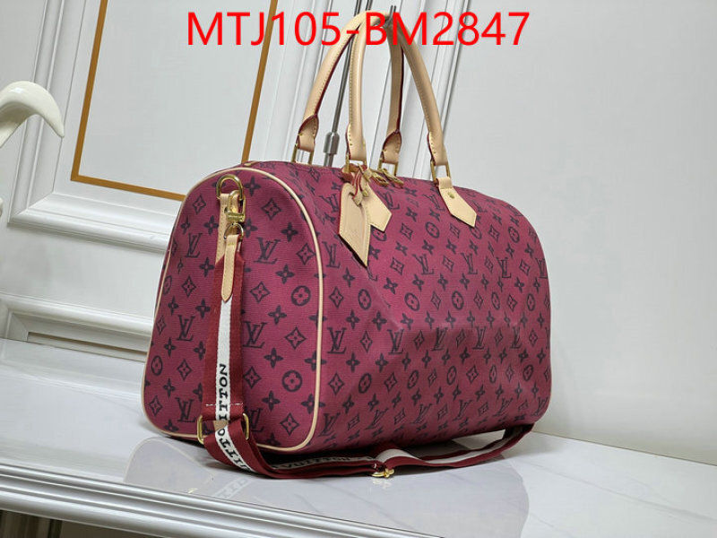 LV Bags(4A)-Keepall BandouliRe 45-50- the best affordable ID: BM2847 $: 105USD,