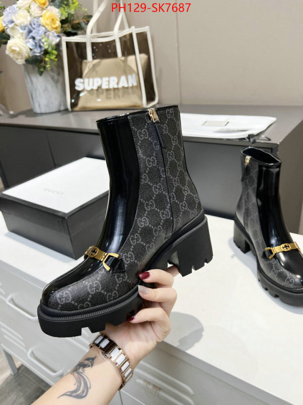 Women Shoes-Gucci buy cheap ID: SK7687 $: 129USD