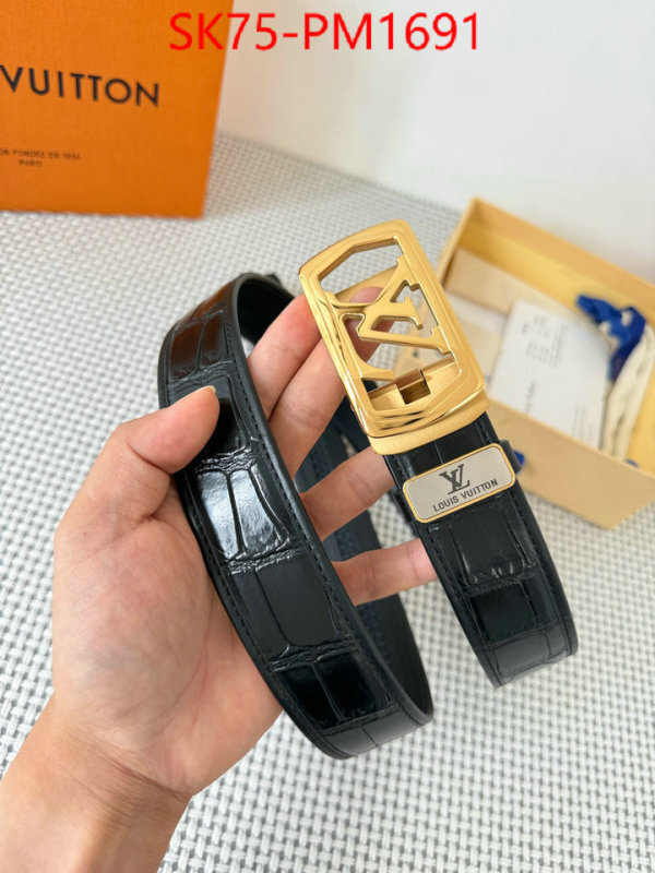 Belts-LV replica every designer ID: PM1691 $: 75USD