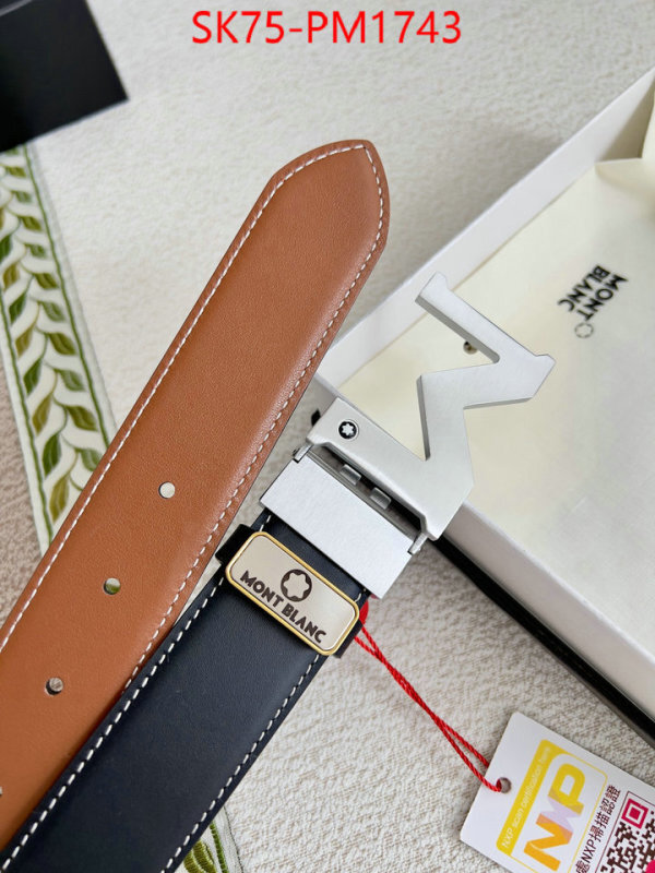 Belts-Montblanc fashion designer ID: PM1743 $: 75USD