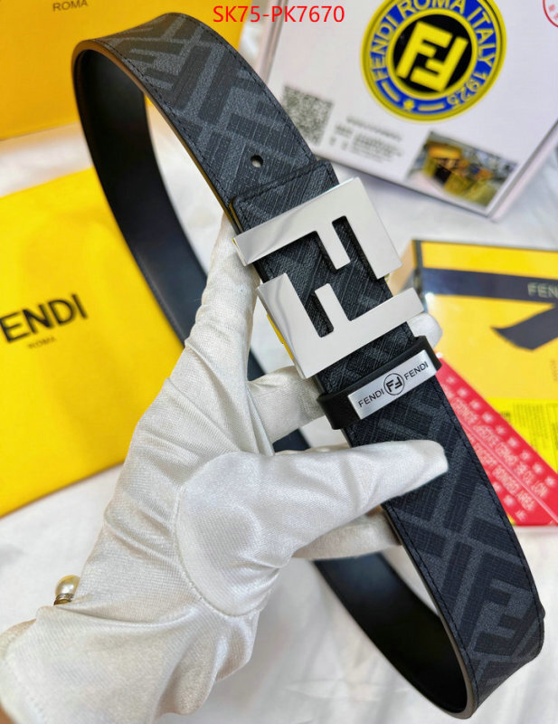 Belts-Fendi where can i find ID: PK7670 $: 75USD