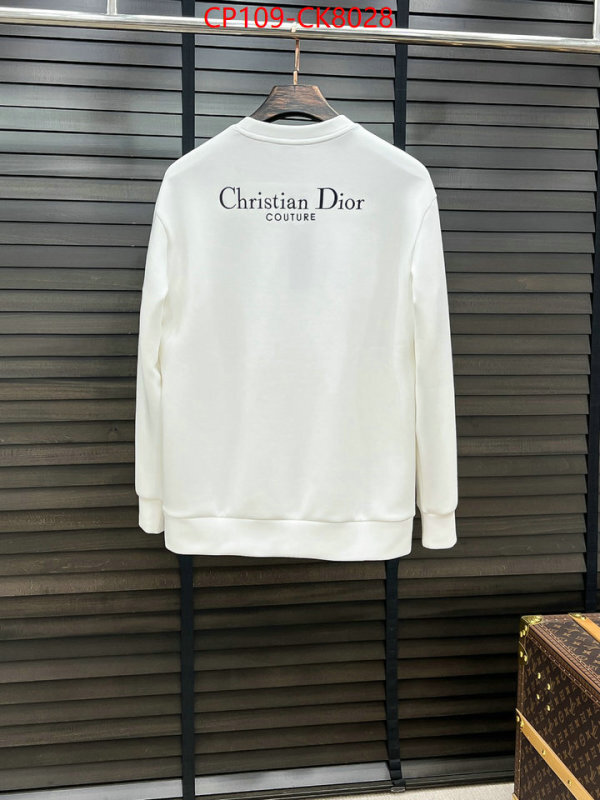 Clothing-Dior top quality ID: CK8028 $: 109USD