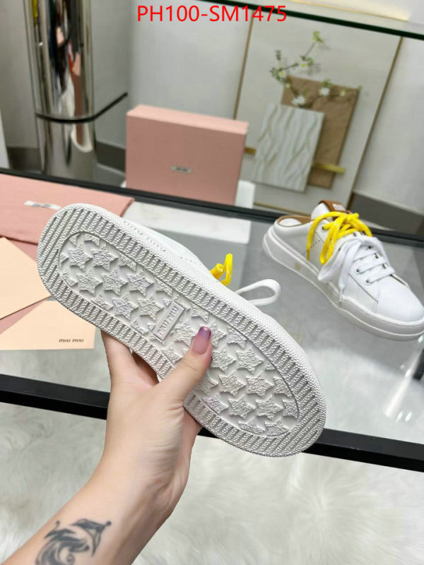 Women Shoes-Miu Miu designer wholesale replica ID: SM1475 $: 100USD