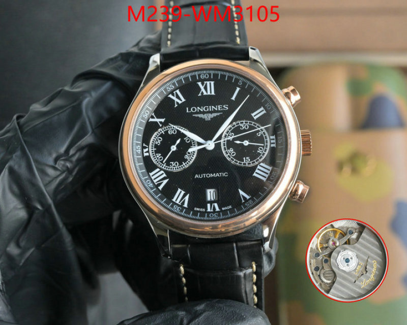 Watch(TOP)-Longines styles & where to buy ID: WM3105 $: 239USD-shoes yupoo Watch(TOP)-Longines styles & where to buy ID: WM3105 $: 239USD