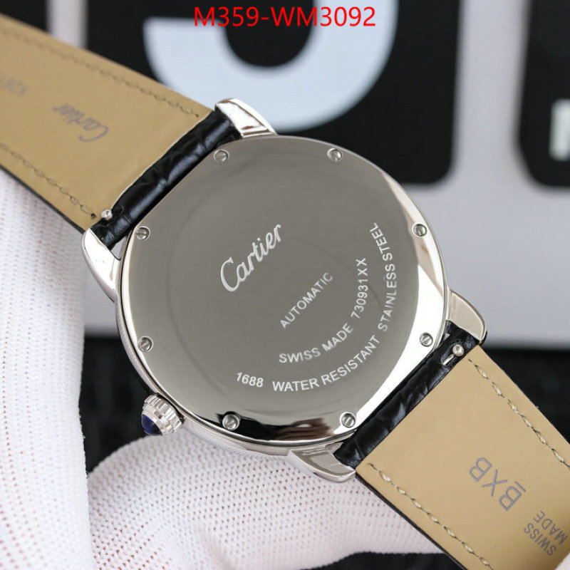 Watch(TOP)-Cartier fake high quality ID: WM3092 $: 359USD-shoes yupoo Watch(TOP)-Cartier fake high quality ID: WM3092 $: 359USD