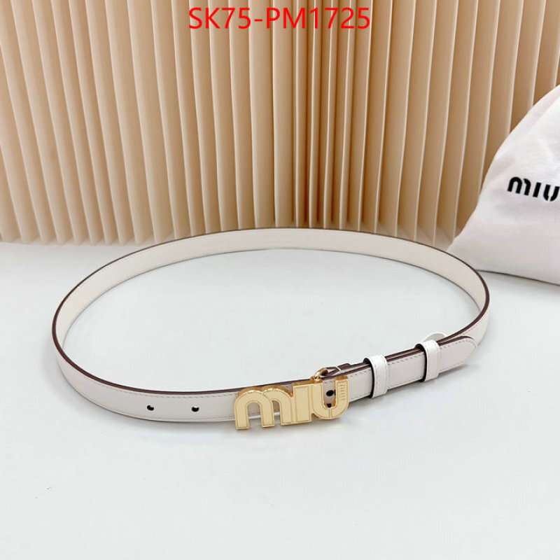 Belts-MIU MIU buy the best high quality replica ID: PM1725 $: 75USD