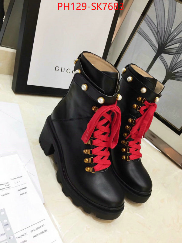 Women Shoes-Gucci what is aaaaa quality ID: SK7683 $: 129USD