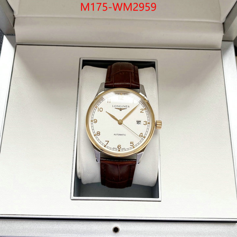 Watch(4A)-Longines website to buy replica ID: WM2959 $: 175USD-shoes yupoo Watch(4A)-Longines website to buy replica ID: WM2959 $: 175USD