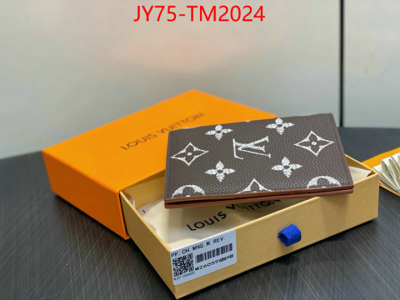 LV Bags(TOP)-Wallet cheap high quality replica ID: TM2024 $: 75USD,-shoes yupoo LV Bags(TOP)-Wallet cheap high quality replica ID: TM2024 $: 75USD,