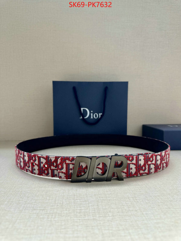 Belts-Dior 2024 aaaaa replica customize ID: PK7632 $: 69USD