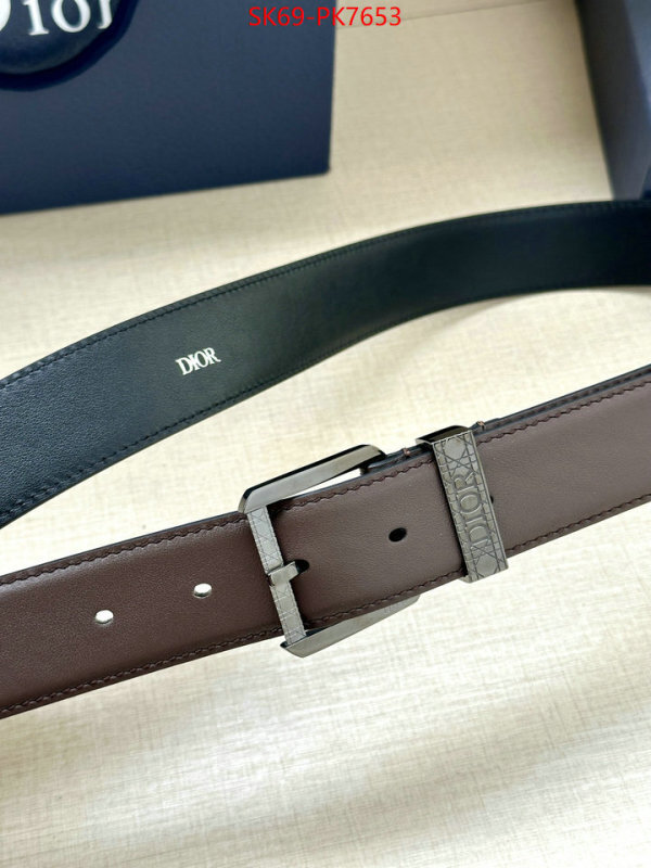 Belts-Dior how to find replica shop ID: PK7653 $: 69USD