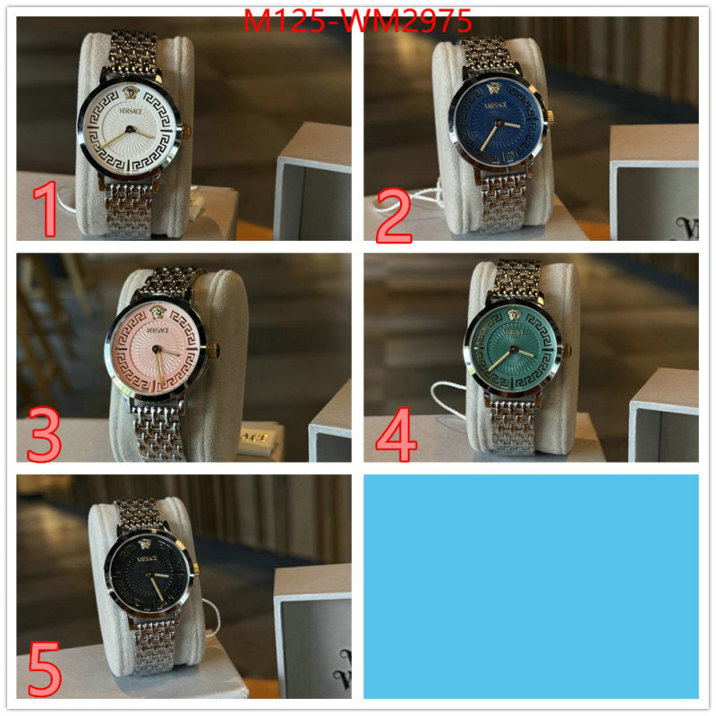 Watch(4A)-Versace styles & where to buy ID: WM2975 $: 125USD