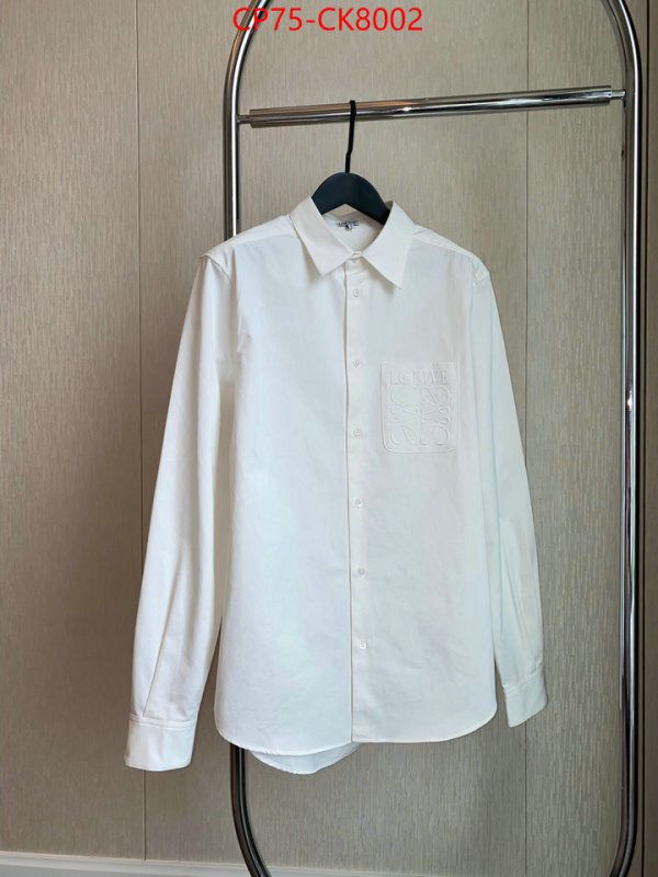 Clothing-Loewe what's the best to buy replica ID: CK8002 $: 75USD