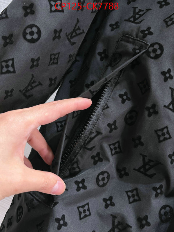 Clothing-LV buy luxury 2024 ID: CK7788 $: 125USD
