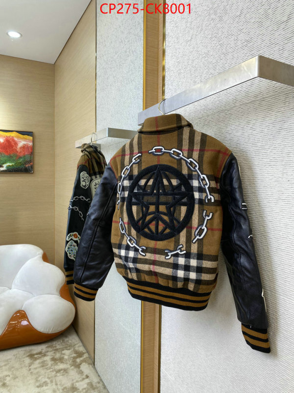 Clothing-Burberry sellers online ID: CK8001 $: 275USD