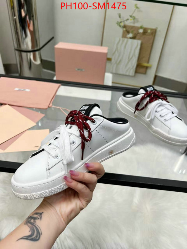 Women Shoes-Miu Miu designer wholesale replica ID: SM1475 $: 100USD