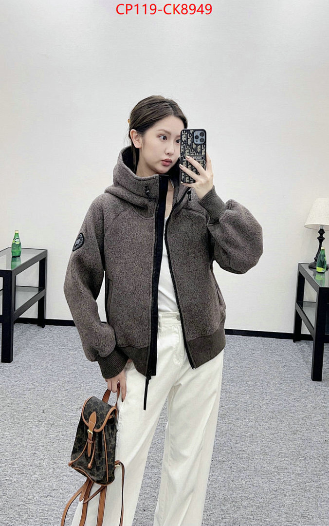 Clothing-Canada Goose ID: CK8949 $: 119USD