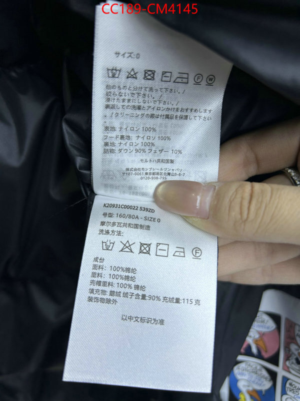 Down jacket Women-Moncler ID: CM4145 $: 189USD