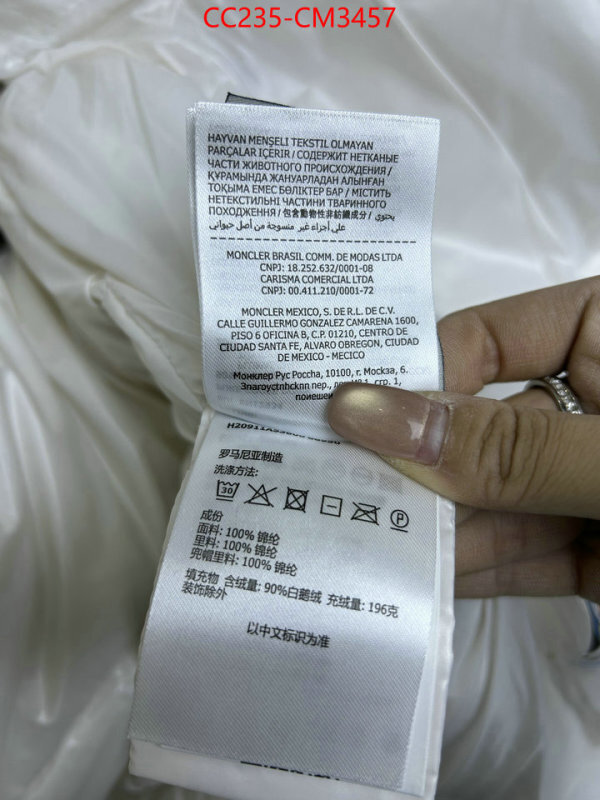 Down jacket Women-Moncler best like ID: CM3457 $: 235USD