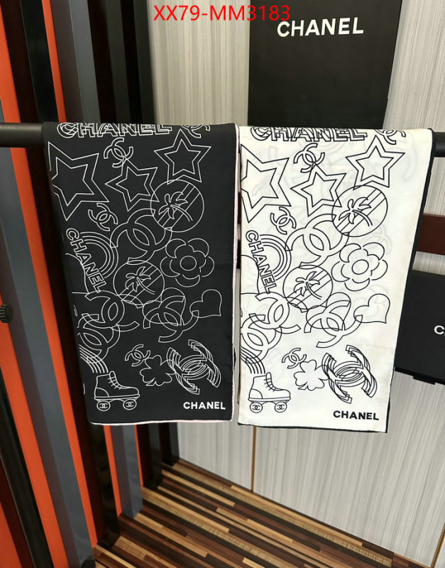 Scarf-Chanel luxury shop ID: MM3183 $: 79USD