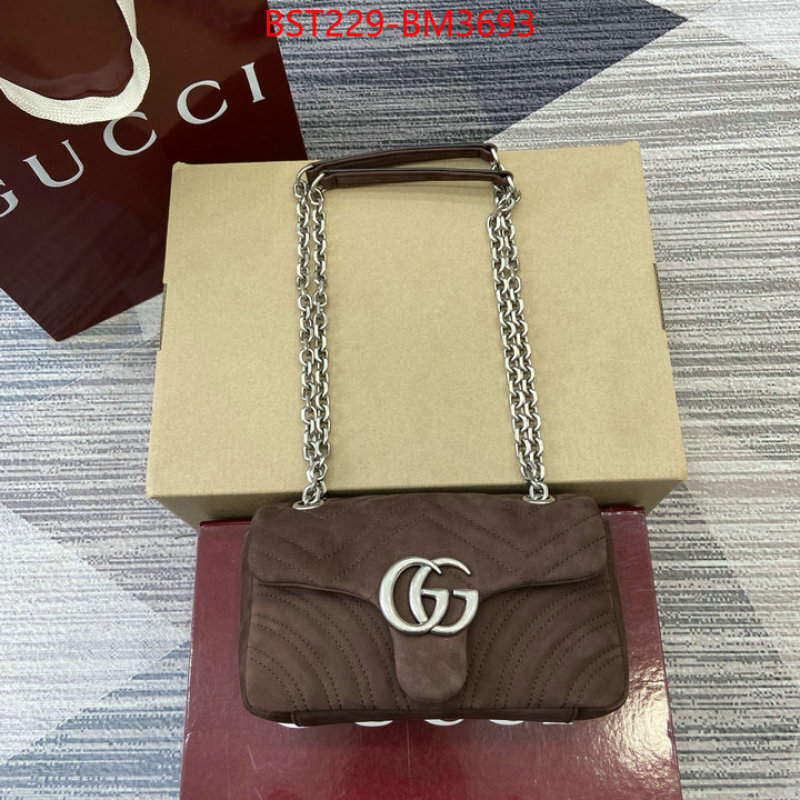 Gucci Bags(TOP)-Marmont ID: BM3693 $: 229USD,