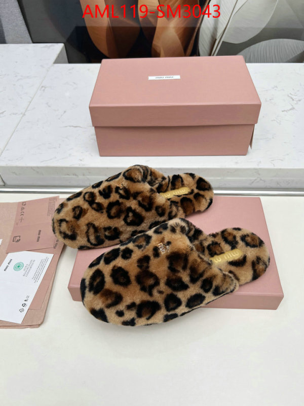 Women Shoes-Miu Miu what 1:1 replica ID: SM3043 $: 119USD