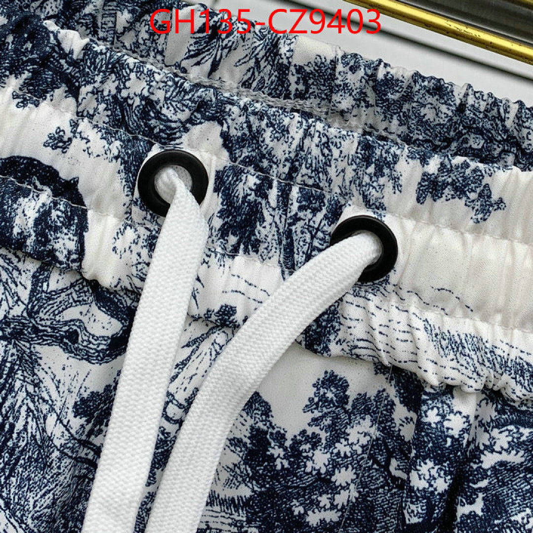 Clothing Set-Dior ID: CZ9403 $: 135USD