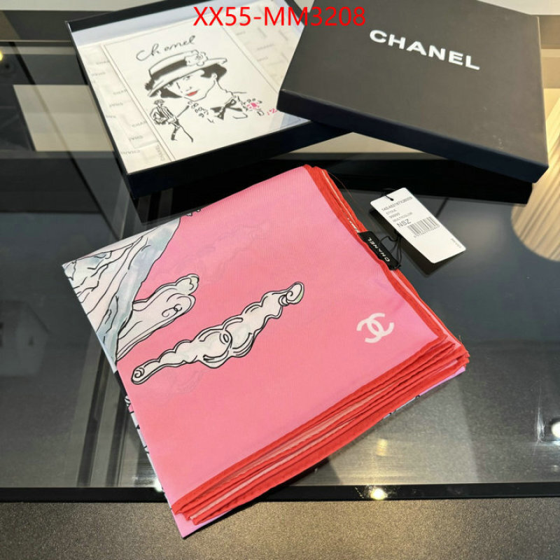 Scarf-Chanel buy 1:1 ID: MM3208 $: 55USD