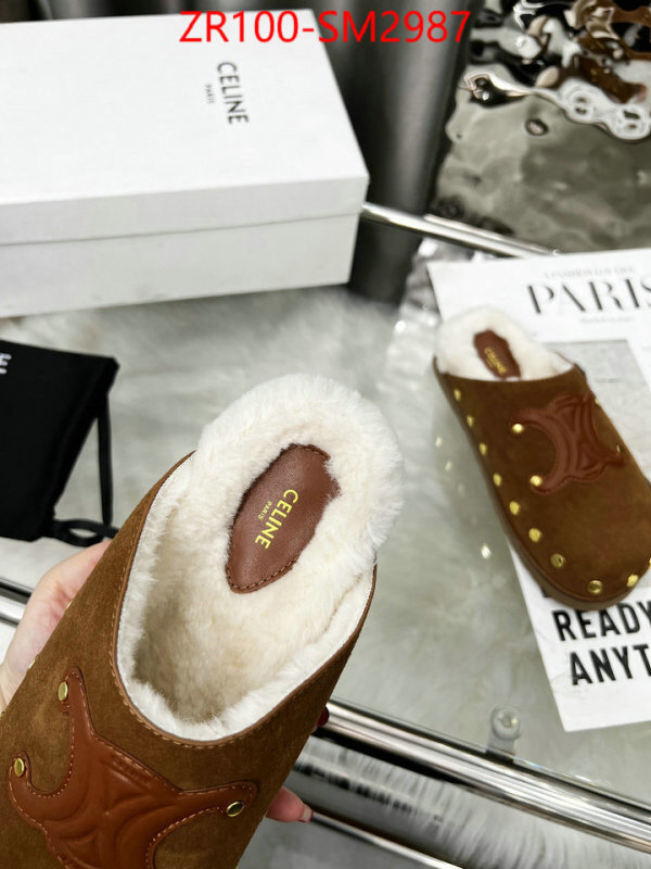 Women Shoes-CELINE 2024 aaaaa replica customize ID: SM2987 $: 100USD