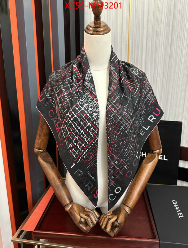 Scarf-Chanel online from china ID: MM3201 $: 59USD