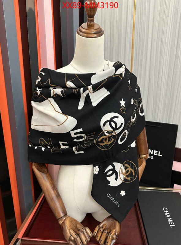 Scarf-Chanel replica best ID: MM3190 $: 89USD
