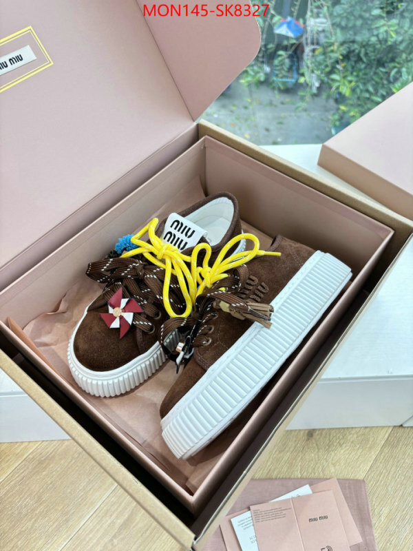 Women Shoes-Miu Miu aaaaa replica ID: SK8327 $: 145USD