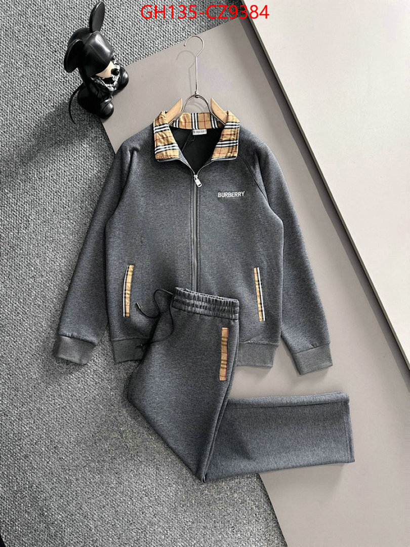 Clothing Set-Burberry ID: CZ9384 $: 135USD