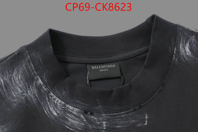 Clothing-Balenciaga ID: CK8623 $: 69USD
