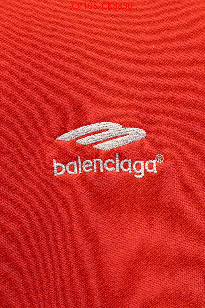 Clothing-Balenciaga ID: CK8836 $: 105USD