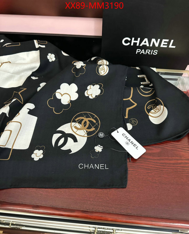 Scarf-Chanel replica best ID: MM3190 $: 89USD