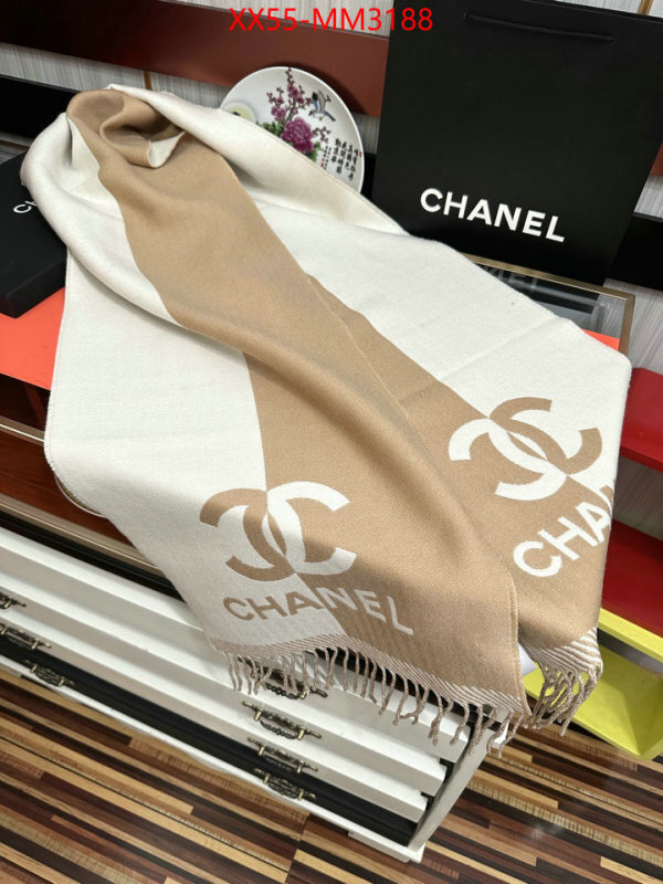 Scarf-Chanel buy high-quality fake ID: MM3188 $: 55USD