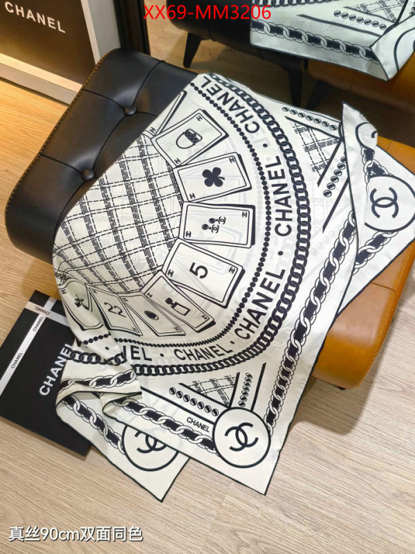 Scarf-Chanel aaaaa quality replica ID: MM3206 $: 69USD