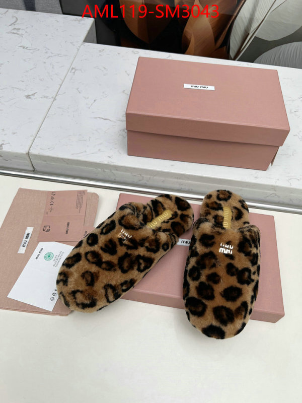 Women Shoes-Miu Miu what 1:1 replica ID: SM3043 $: 119USD