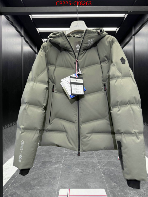 Down jacket Men-Moncler aaaaa replica designer ID: CK8263 $: 225USD
