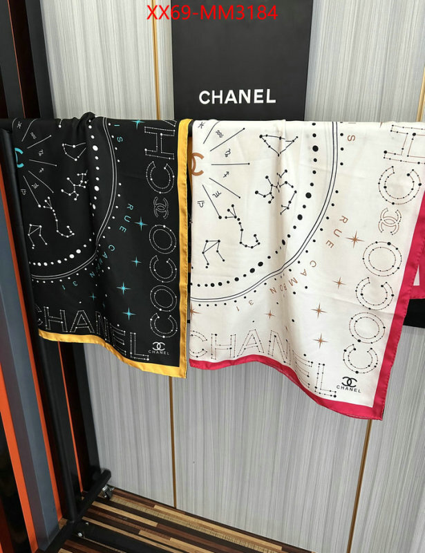 Scarf-Chanel high quality designer replica ID: MM3184 $: 69USD